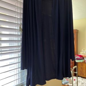 Elegant lightweight sweater wrap